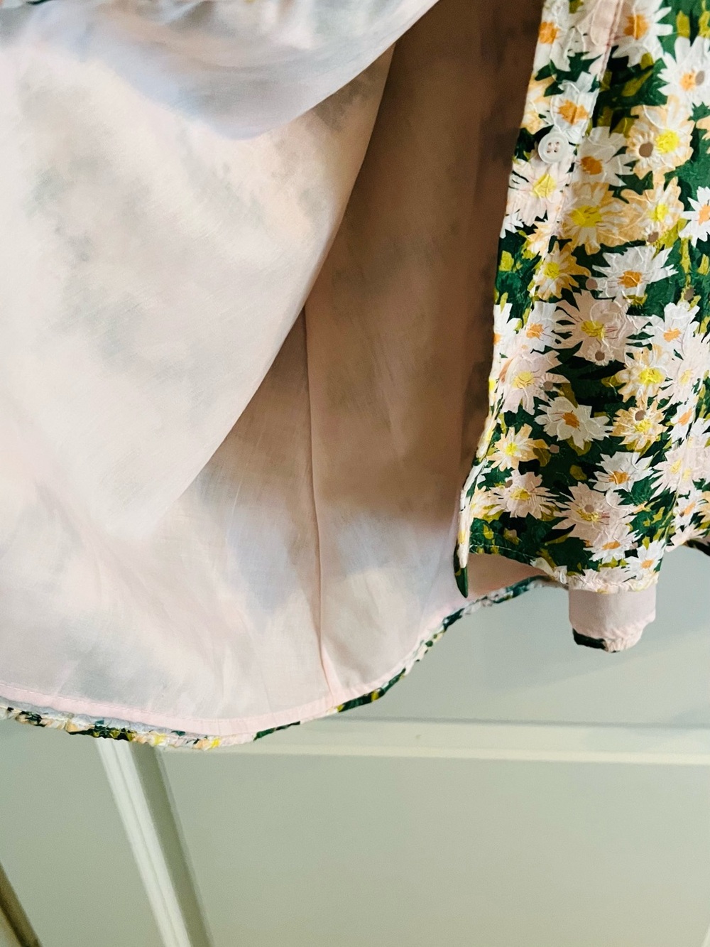 AREUM Italian Floral Dress - Size L (Fits like US Medium 4-6) - Picture 6 of 10